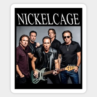 Nickelcage Band (Parody) Sticker